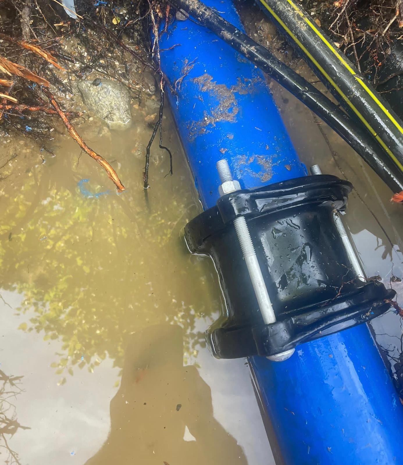 Drainage pipe installation